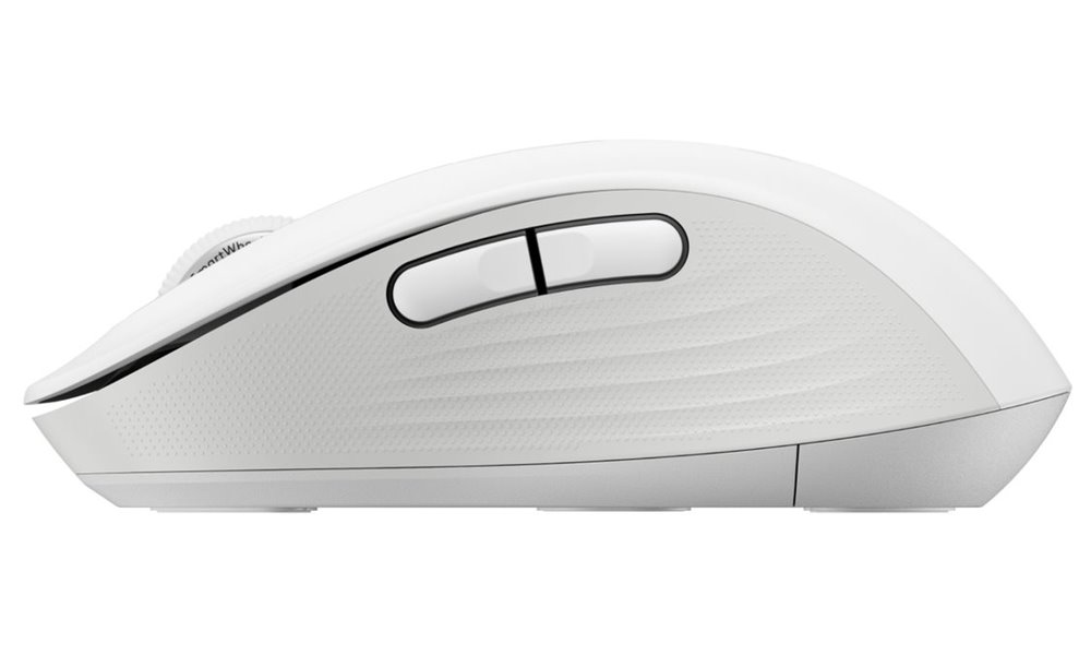 Logitech myš Signature M650 for Business/Kancelářská/Laserová/Pro praváky/4 000DPI/Bezdrátová USB + BT/ bílá
