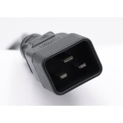 XtendLan 19'' rozvodný panel 7x 230V, ČSN, s proudovou ochranou, vypínačem a koncovkou 16A/C20, 1,8 m