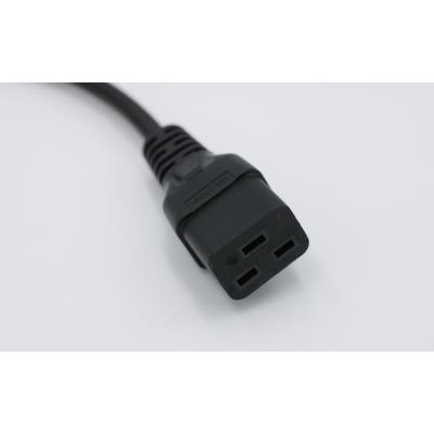 XtendLan propojovací kabel 230V C19 na C14, černý