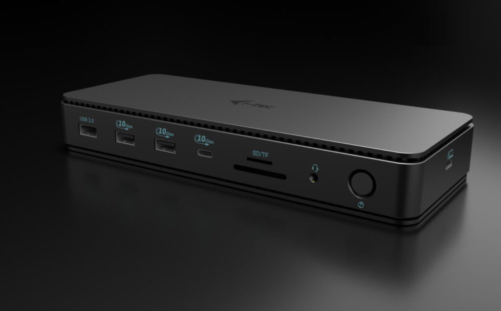 i-tec dokovací stanice Gen3 Thunderbolt4 2x Display, 7x USB, 2.5 GLAN, Power Delivery 92 W