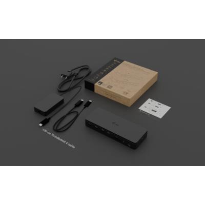 i-tec dokovací stanice Gen3 Thunderbolt4 2x Display, 7x USB, 2.5 GLAN, Power Delivery 92 W