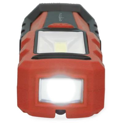 NEDIS pracovní svítilna/ 300 lm/ dosah 20 m/ výdrž 6 h/ napájení z baterie (vestavěná Li-Ion)/ 5 V DC/ 4 W/ USB-C/ černo