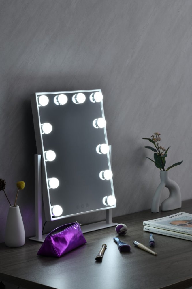 IMMAX LED stolní kosmetické zrcadlo MUST HAVE na přísavku, 12W, CCT, teplá až studená bílá