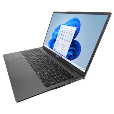 UMAX notebook VisionBook 15WN Plus/ 15,6" IPS/ 1920x1080/ N100/ 8GB/ 256GB SSD/ HDMI/ 3x USB 3.0/ W11 Pro/ šedý