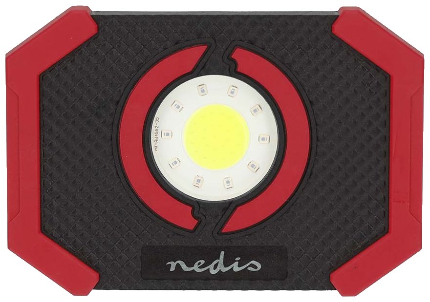 NEDIS pracovní svítilna/ 1000 lm/ dosah 30 m/ výdrž 10 h/ napájení z baterie (vestavěná Li-Ion)/ 5 V DC/ 10 W/ USB-C/ če