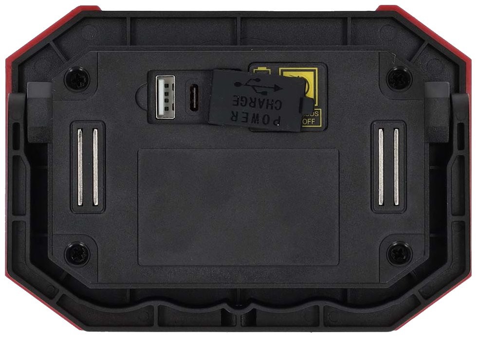 NEDIS pracovní svítilna/ 1000 lm/ dosah 30 m/ výdrž 10 h/ napájení z baterie (vestavěná Li-Ion)/ 5 V DC/ 10 W/ USB-C/ če