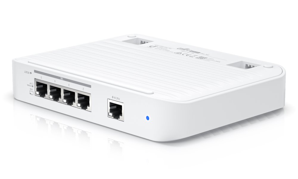 Ubiquiti UniFi Switch Flex XG - 4x 10GbE, 1x GbE, PoE+ In