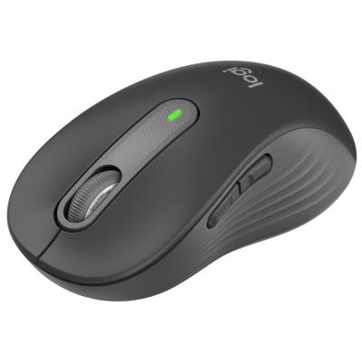 Logitech myš Signature M650 L Wireless Mouse for Business/ grafitová
