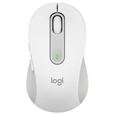Logitech myš Signature M650 for Business/Kancelářská/Laserová/Pro praváky/4 000DPI/Bezdrátová USB + BT/ bílá