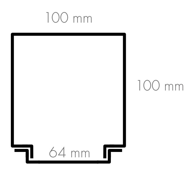 Solarix vertikální vyvazovací žlab 45U kovový s krytem, BK, VVZ-K-45-B