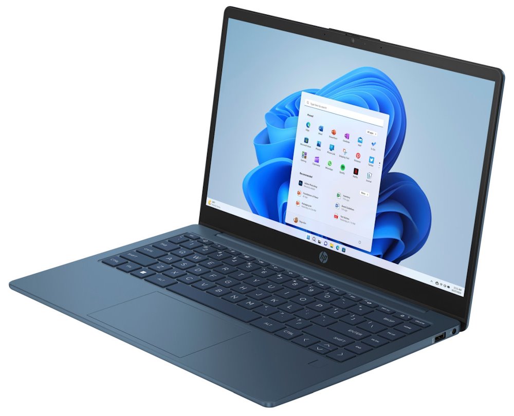 HP 14-ee0037nc/ i7-1355U/ 16GB DDR4/ 512GB SSD/ Intel Iris Xe/ 14"FHD,matný/ W11H/ modrý