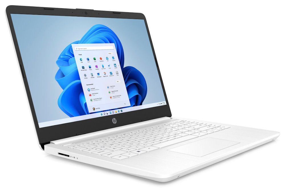HP 14s-dq0030nc/ Celeron N4120/ 4GB DDR4/ 128GB SSD/ Intel UHD/ 14"HD,matný/ W11HS/ bílý