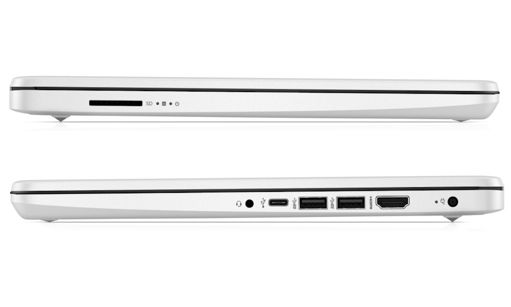 HP 14s-dq0030nc/ Celeron N4120/ 4GB DDR4/ 128GB SSD/ Intel UHD/ 14"HD,matný/ W11HS/ bílý