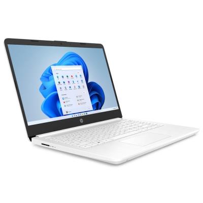 HP 14s-dq0030nc/ Celeron N4120/ 4GB DDR4/ 128GB SSD/ Intel UHD/ 14"HD,matný/ W11HS/ bílý