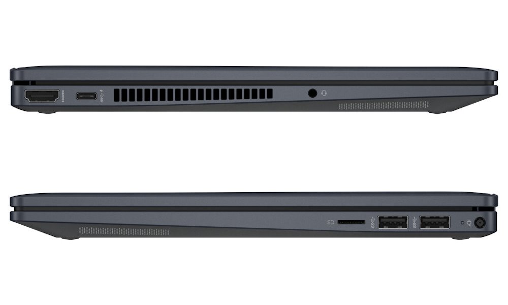 HP Pavilion x360 14-ek1010nc/ Intel U300/ 4GB DDR4/ 128GB SSD/ Intel UHD Graphics/ 14"FHD,touch/ W11HS/ modrý