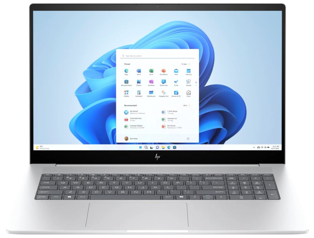 HP ENVY 17-da0003nc/ Ultra 7-155U/ 32GB DDR5/ 1TB SSD/ RTX 3050 4GB/ 17,3"FHD,touch/ W11P/ stříbrný
