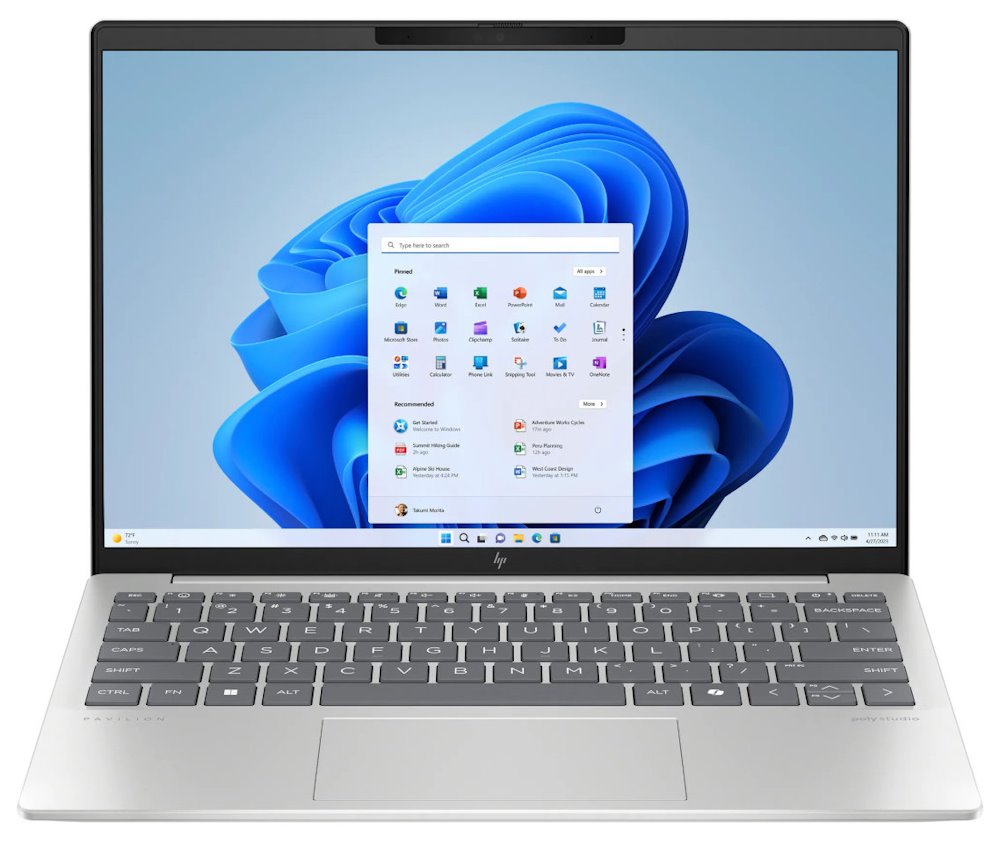 HP Pavilion Aero 13-bg0000nc/ Ryzen 5 8640U/ 16GB DDR5/ 512GB SSD/ Radeon™ Graphics/ 13,3"WUXGA,matný/ W11H/ stříbrný