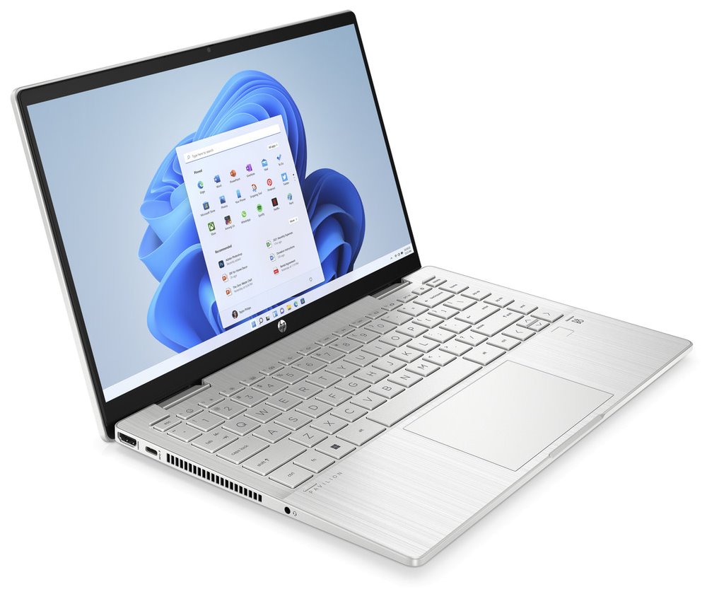 HP Pavilion x360 14-ek1012nc/ i5-1335U/ 16GB DDR4/ 1TB SSD/ Intel Iris Xe/ 14"FHD,touch/ W11H/ stříbrný