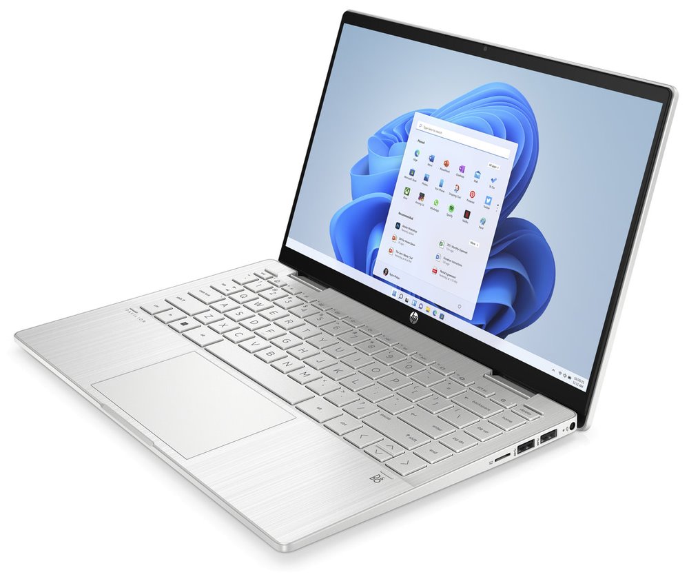 HP Pavilion x360 14-ek1012nc/ i5-1335U/ 16GB DDR4/ 1TB SSD/ Intel Iris Xe/ 14"FHD,touch/ W11H/ stříbrný