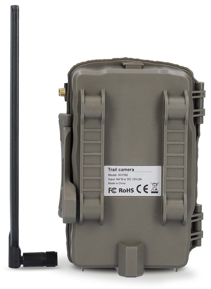 NEDIS 4G/LTE fotopast/ video 1080p@30fps/ obraz 2Mpix CMOS/ IP66/ černá IR/ noční vidění/ PIR senzor/ detekce 20m/ LCD