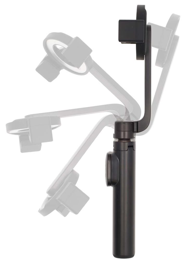 NEDIS selfie tyč/ Bluetooth 5.0/ max 7 "/ složení 17cm/ rozložení 61cm/ hmotnost 1kg/ napájení z baterie/ černá