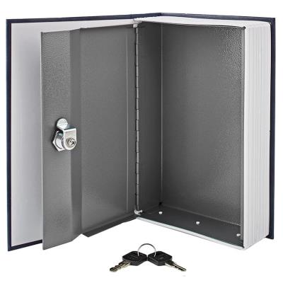 NEDIS trezor v podobě knihy/ zámek/ 2 klíče/ objem 1,6 L/ ABS/ocel/ černý