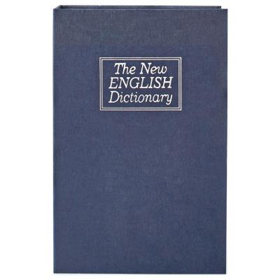 NEDIS trezor v podobě knihy/ zámek/ 2 klíče/ objem 1,6 L/ ABS/ocel/ černý