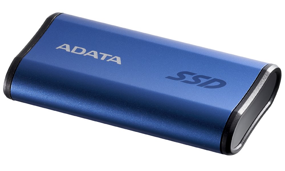 ADATA SE880 500GB SSD / Externí / USB 3.2 Type-C / 2000MB/s Read/Write / modrá