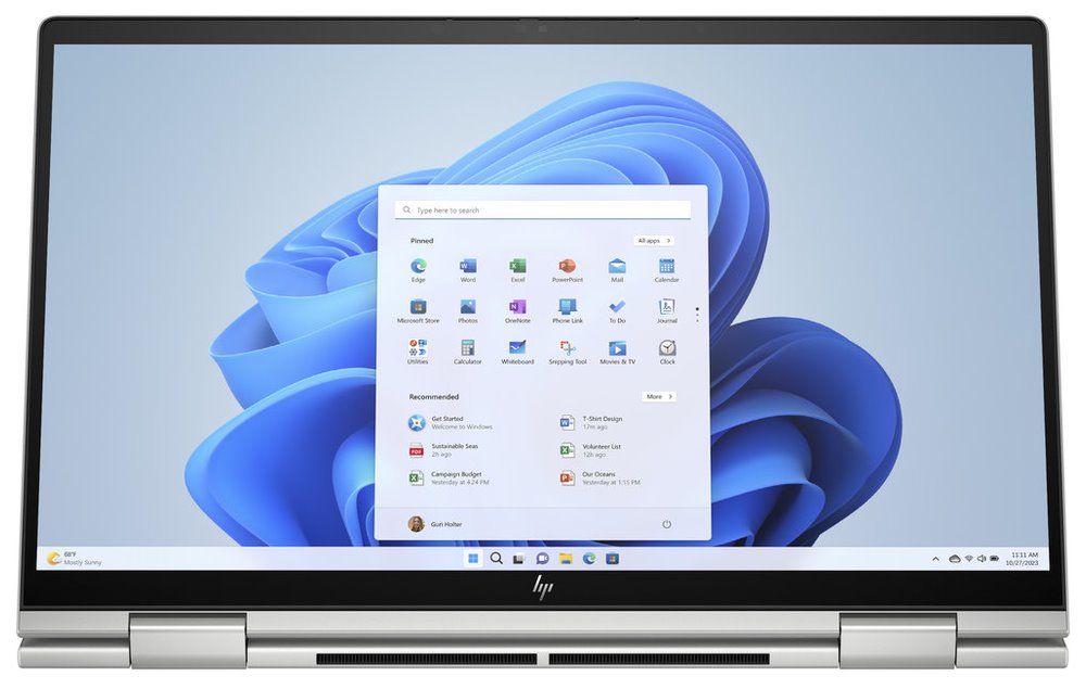 HP ENVY x360 15-fe0003nc/ i5-1335U/ 16GB DDR5/ 1TB SSD/ Intel Iris Xe/ 15,6"FHD,OLED,touch/ W11H/ stříbrný