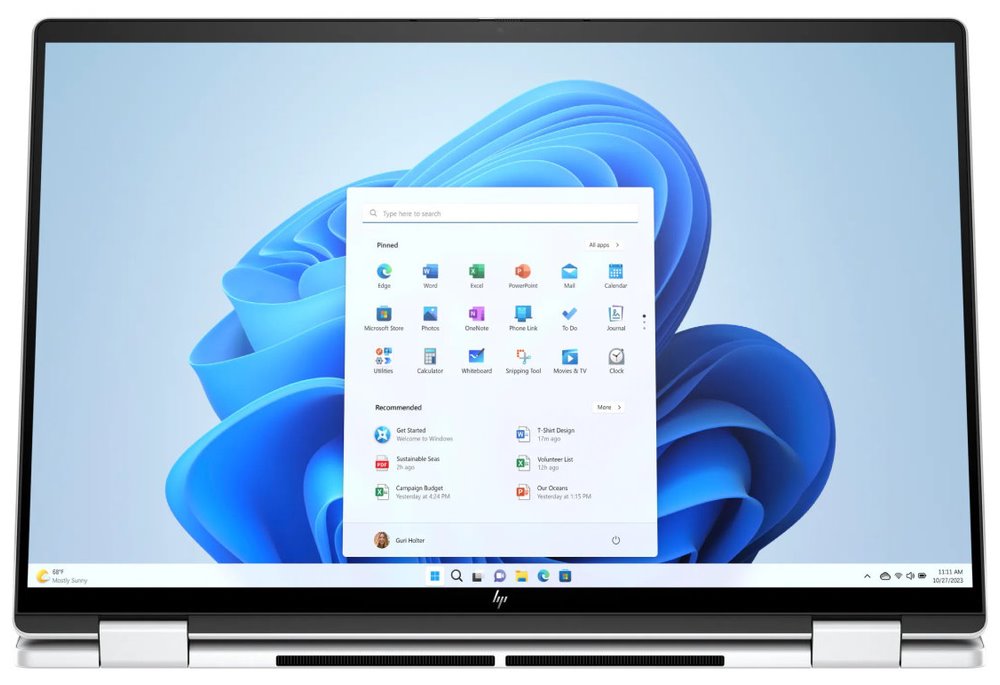 HP ENVY x360 16-ac0001nc/ Ultra 5-125U/ 16GB DDR5/ 1TB SSD/ Intel Graphics/ 16"2.8K,touch/ W11H/ stříbrný