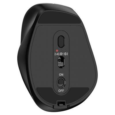 POŠKOZENÝ OBAL - GENIUS Ergo 9000S Black/ duální Bluetooth + 2,4GHz/ 2400 dpi/ bezdrátová/ tichá/ černá