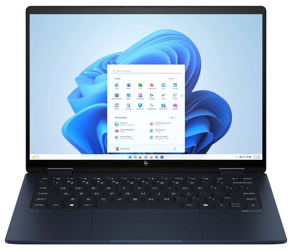 HP ENVY x360 14-fc0002nc/ Ultra 7-155U/ 32GB DDR5/ 1TB SSD/ Intel Graphics/ 14"2.8K,touch/ W11H/ modrý