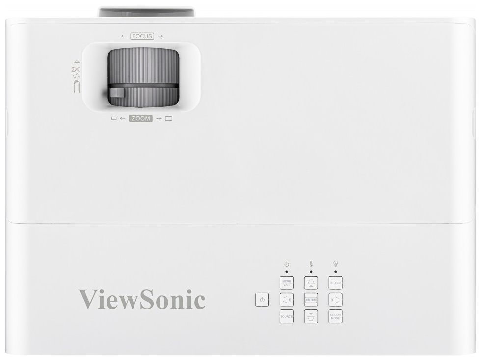 ROZBALENÉ - ViewSonic PX749-4K / UHD 3480x2160/ DLP projektor/ 4000 ANSI / 12000:1 / Repro / 2xHDMI/ USB-C / RJ45 / RS232