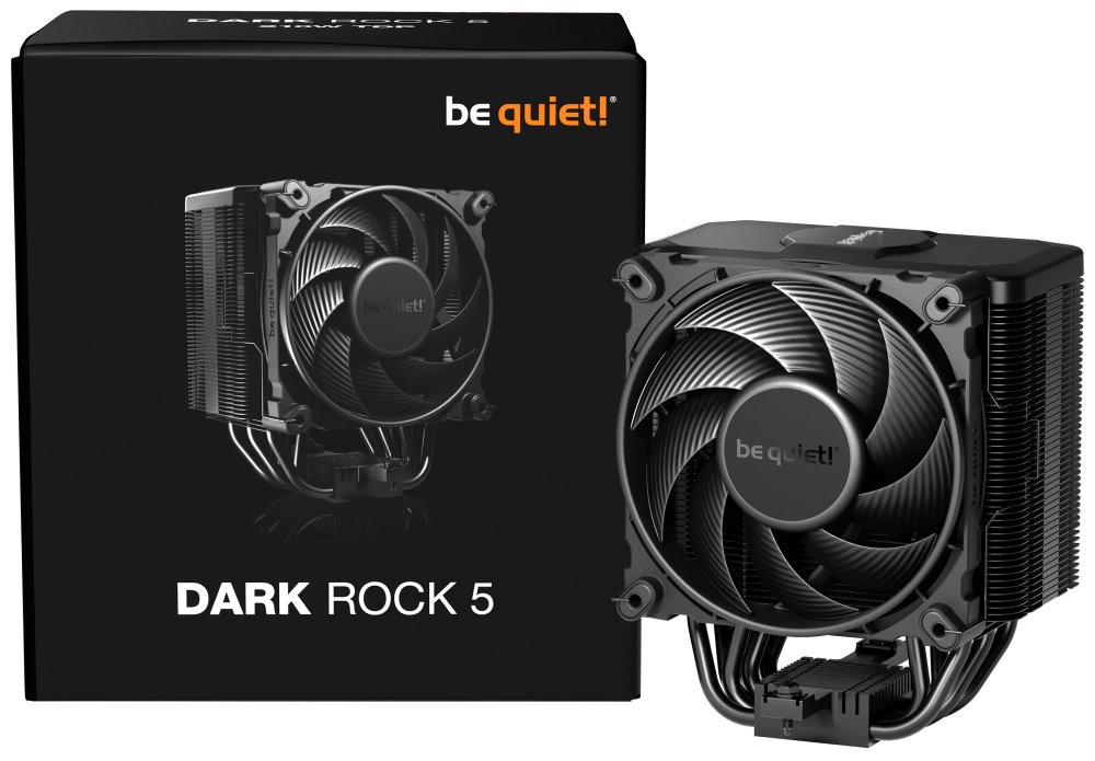 Be quiet! chladič CPU Dark Rock 5 / 120mm fan / 6 heatpipes