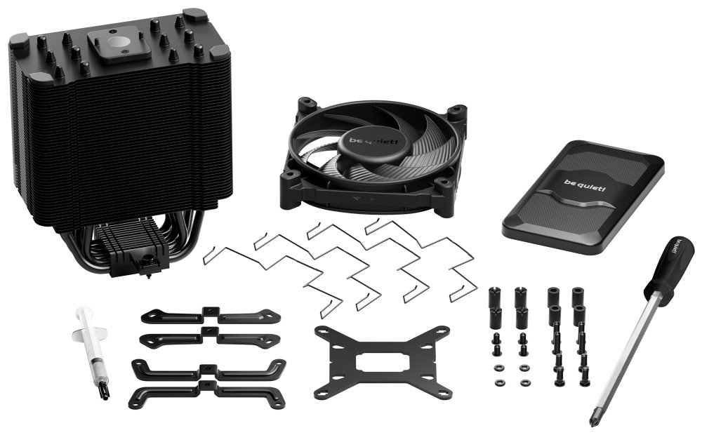 Be quiet! chladič CPU Dark Rock 5 / 120mm fan / 6 heatpipes