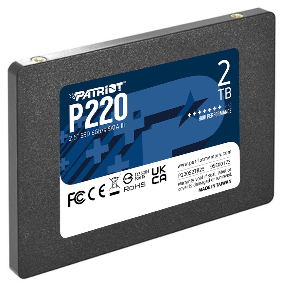 PATRIOT P220 2TB SSD / Interní / 2,5" / SATA 6Gb/s /
