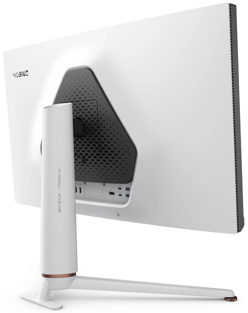 BENQ Mobiuz 32" LED EX321UX/ MiniLED panel/ 3840x2160/ 1000:1/ 1ms/ 144 Hz/ 3xHDMI/ DP/ USB/ FreeSync/ černobílý