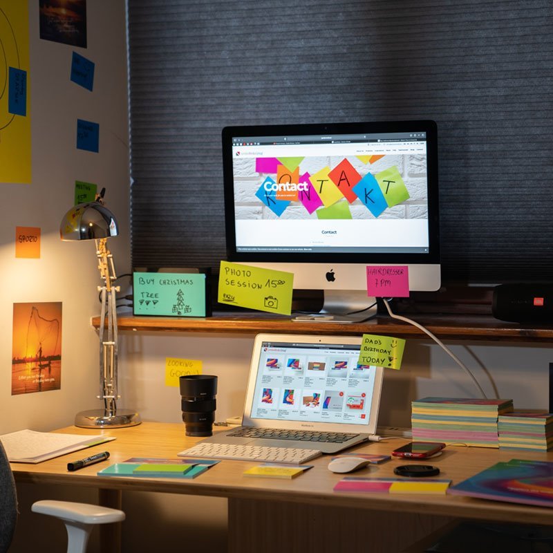 SYMBIO elektrostatické poznámkové bločky Symbionotes/ 70x100 mm/ červené/ 100 pack