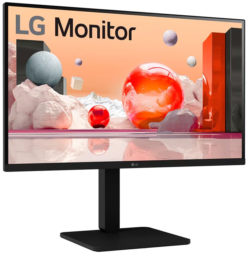 LG IPS monitor 27BA550-B / 27" / 1920x1080 /5ms/ 16:9 / 250cd / 100Hz/HDMI / DP / USB / D-Sub/ Pivot/ repro