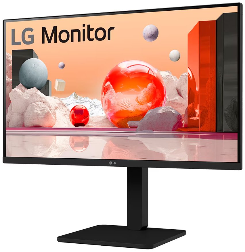 LG IPS monitor 27BA550-B / 27" / 1920x1080 /5ms/ 16:9 / 250cd / 100Hz/HDMI / DP / USB / D-Sub/ Pivot/ repro