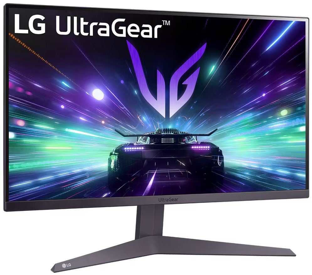LG VA monitor 24GS50F-B / 23,7" / 1920x1080 /5ms/ 16:9 / 250cd / 180Hz/HDMI / DP / VESA