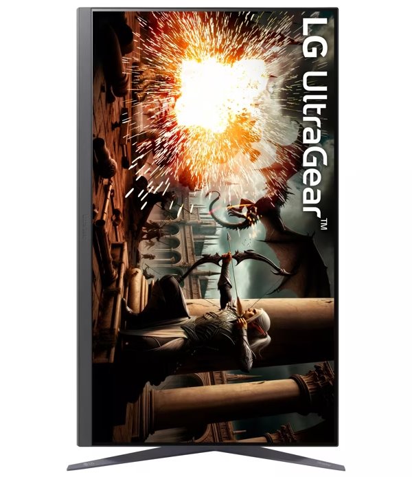 LG monitor 32GS75Q-B 31,5" / IPS / 2560x1440 / 180Hz / 1ms / HDMI / DP / FreeSync/G-SYNC / Pivot/ výškově stavitelný