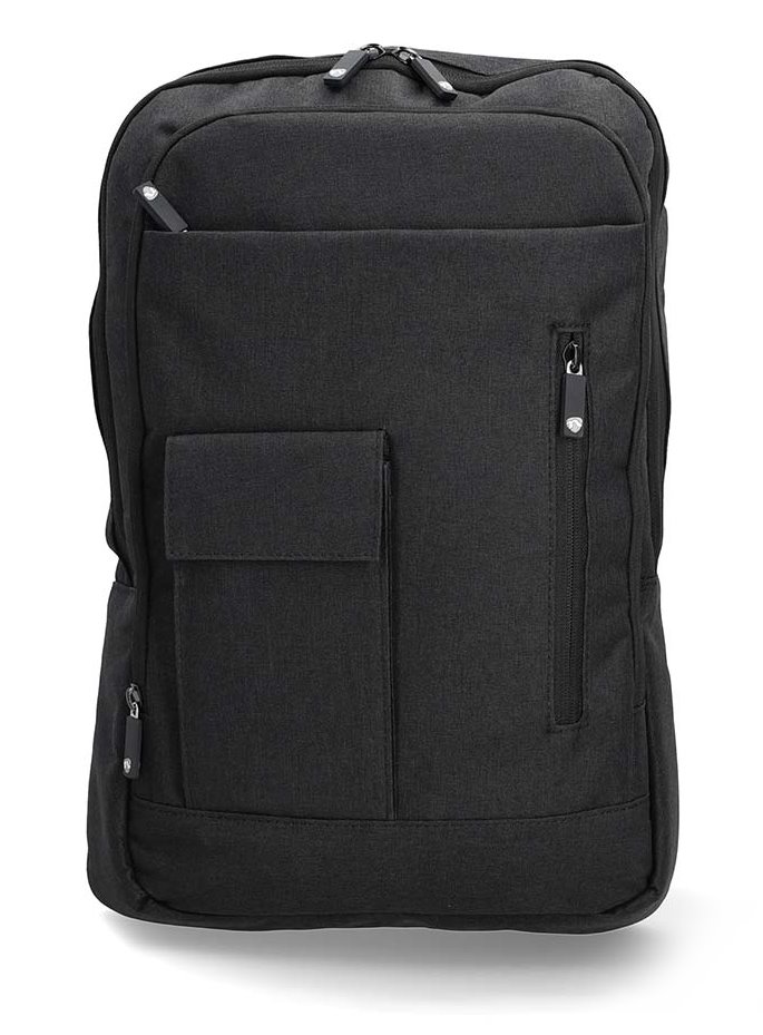 NEDIS batoh na notebook/ 10 - 16 "/ 10 přihrádek/ rozměry 430 mm / 50 mm / 290 mm/ polyester/ černý