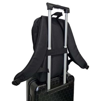 NEDIS batoh na notebook/ 10 - 16 "/ 10 přihrádek/ rozměry 430 mm / 50 mm / 290 mm/ polyester/ černý