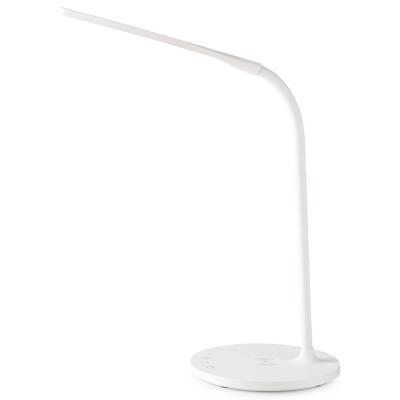 NEDIS LED lampička/ Qi nabíjení/ 15 W/ 100-240V/ přirozená, studená, teplá bílá/ stmívatelná/ 350lm/ 2700 - 6500K/ bílá