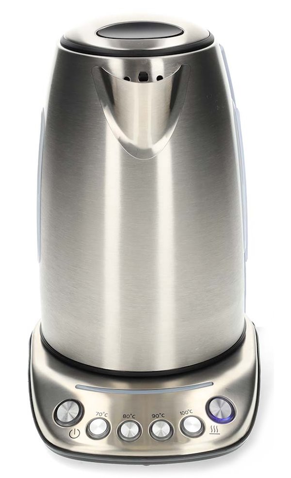 NEDIS Wi-Fi chytrá rychlovarná konvice/ objem 1,7 l/ 70,80,90,100 °C/ otáčení o 360/ ukazatel teploty/ Android/iOS/ nere