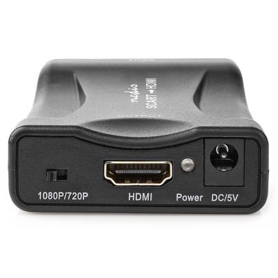 NEDIS převodník/ SCART na HDMI/ 1080p/ s napájecím zdrojem/ černý