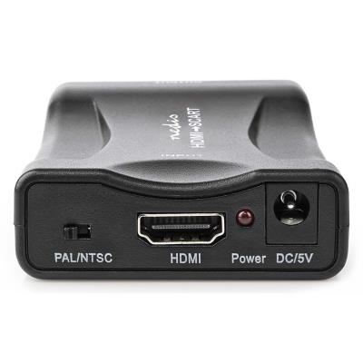 NEDIS převodník/ HDMI na SCART/ 1080p/ s napájecím zdrojem/ černý