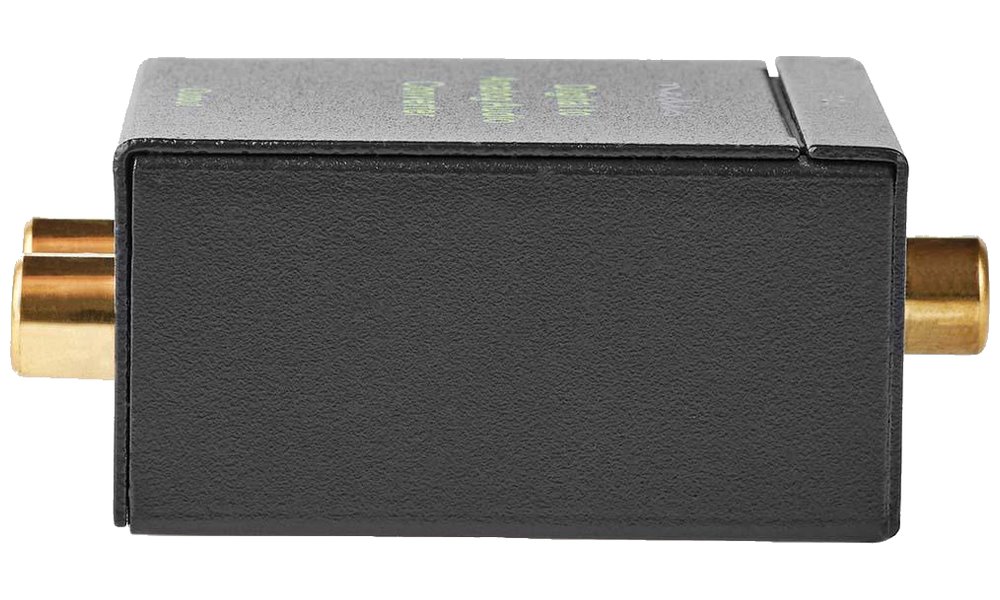 NEDIS digitální audio převodník/ vstup 1x digitální RCA / 1x TosLink/ výstup 1x (2x RCA) / 1x 3,5 mm / černý