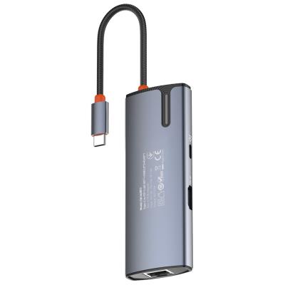 COLORWAY 6v1 USB hub/ 1x USB-C/ 1x HDMI/ 3x USB-A/ 1x RJ45